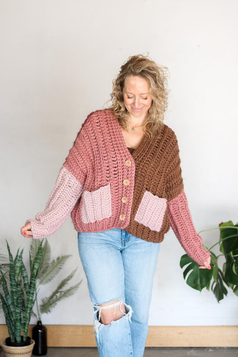 3 Days to Done Chunky Cardigan Crochet Pattern