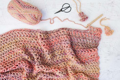 Presto 4.5 Hour Throw Crochet Pattern
