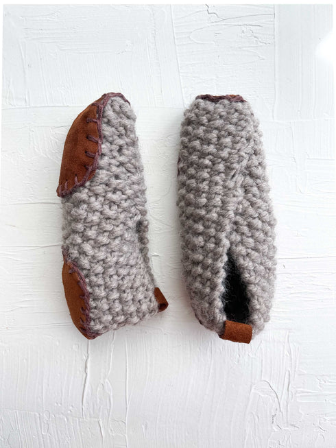2 Hour Knit Slippers Knitting Pattern