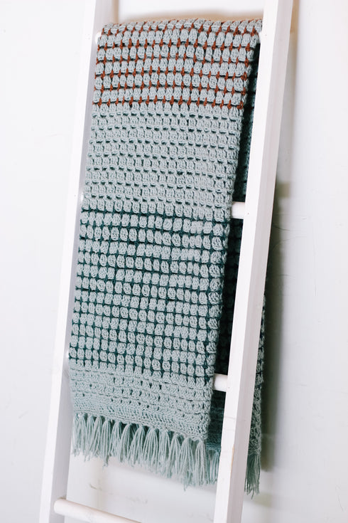 Block Stitch Blanket Crochet Pattern