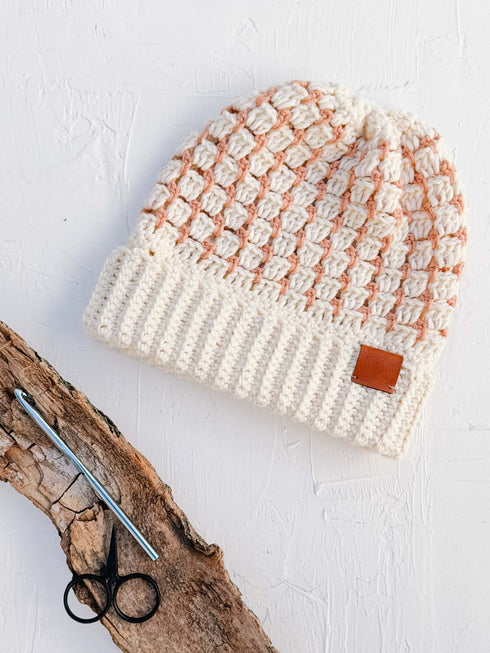 Peek Beanie Crochet Pattern