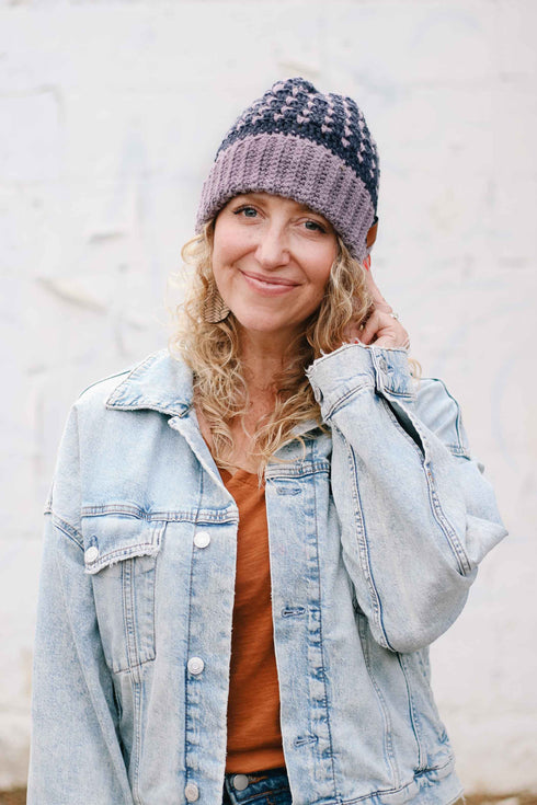 Peek Beanie Crochet Pattern