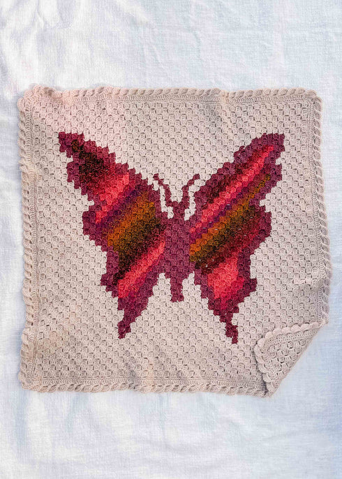 Crochet Butterfly Blanket Pattern