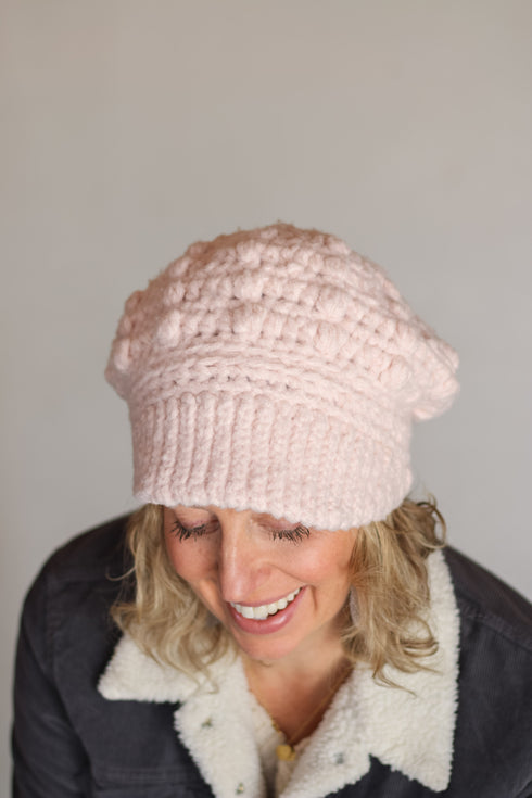 Crochet Newsboy Hat + Hand Warmers