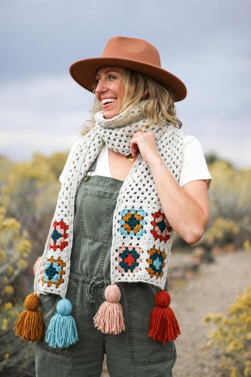 Perennial Granny Square Crochet Pattern
