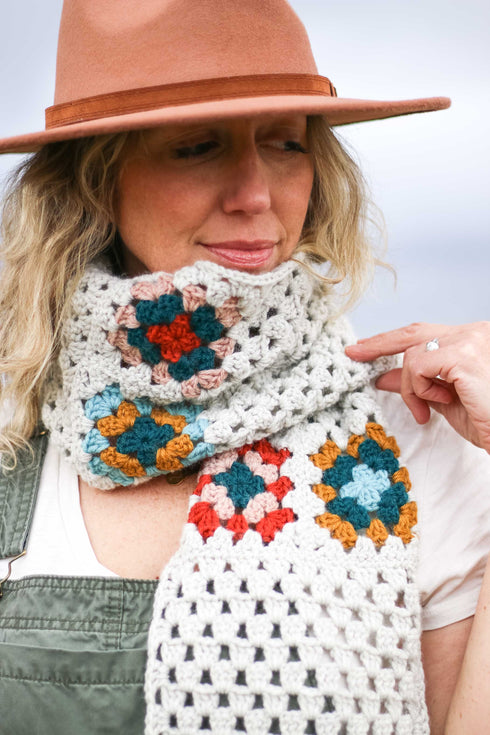 Perennial Granny Square Crochet Pattern