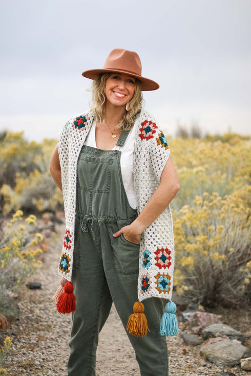 Perennial Granny Square Crochet Pattern