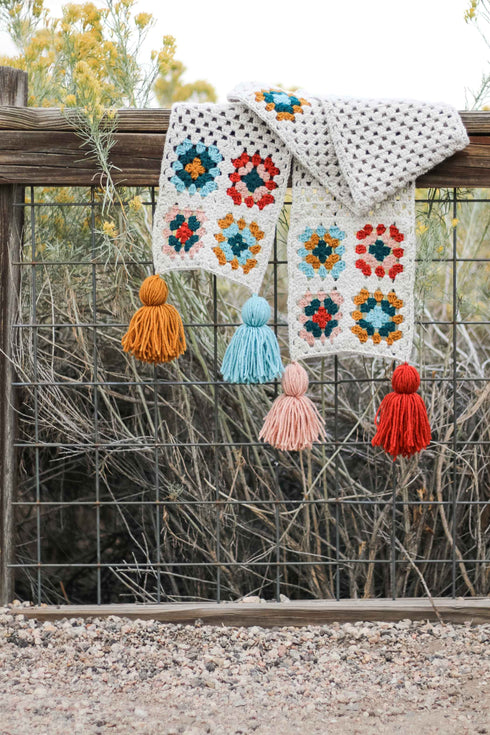 Perennial Granny Square Crochet Pattern