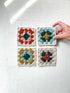 Perennial Granny Square Crochet Pattern