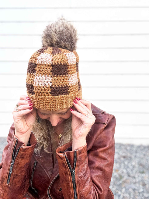 Plaiditude Beanie Crochet Pattern