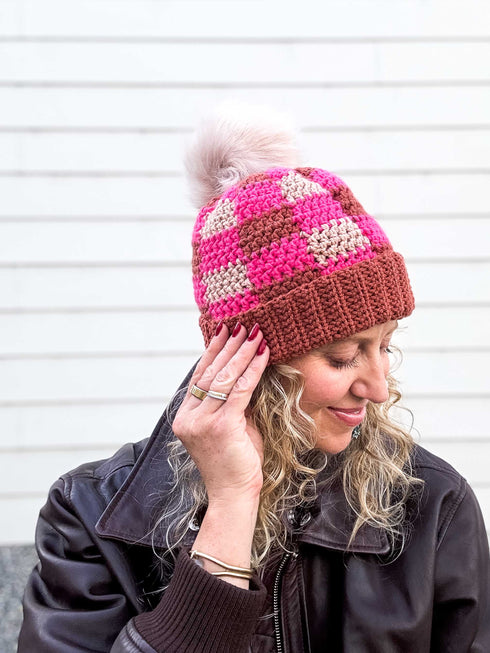 Plaiditude Beanie Crochet Pattern