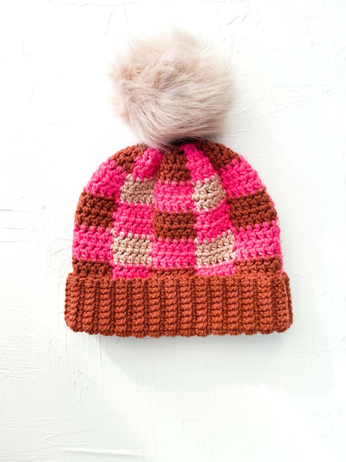 Plaiditude Beanie Crochet Pattern