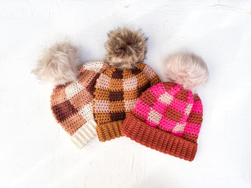 Plaiditude Beanie Crochet Pattern