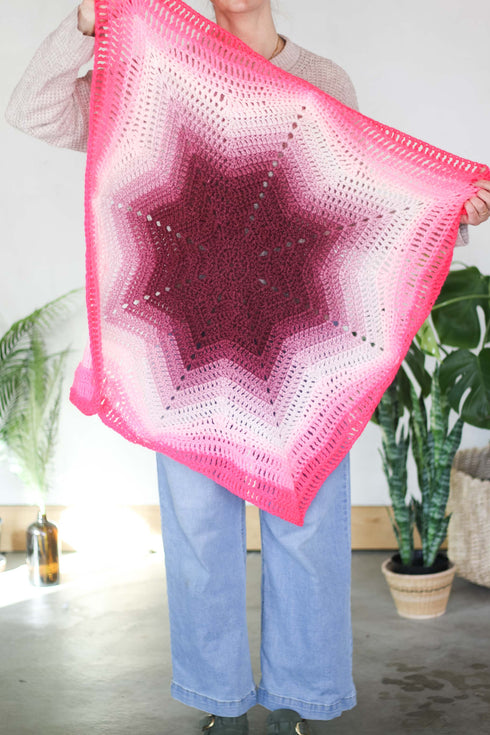 Supernova Blanket Crochet Pattern