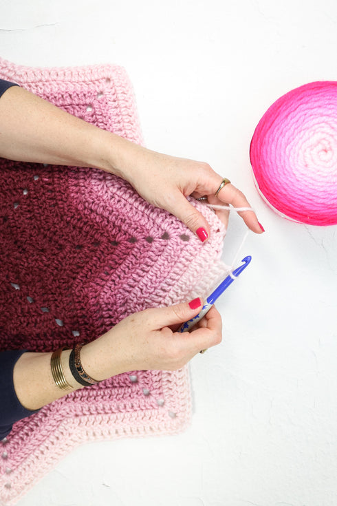 Supernova Blanket Crochet Pattern