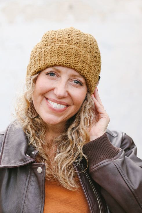 Sundowner Beanie Crochet Pattern