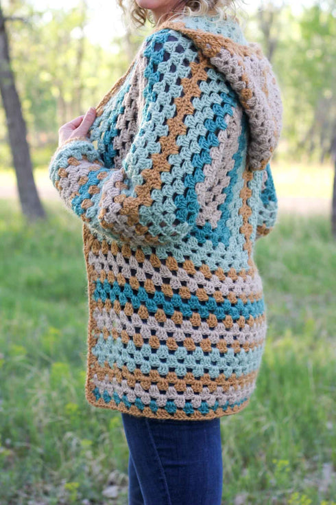 Campfire Cardigan Crochet Pattern