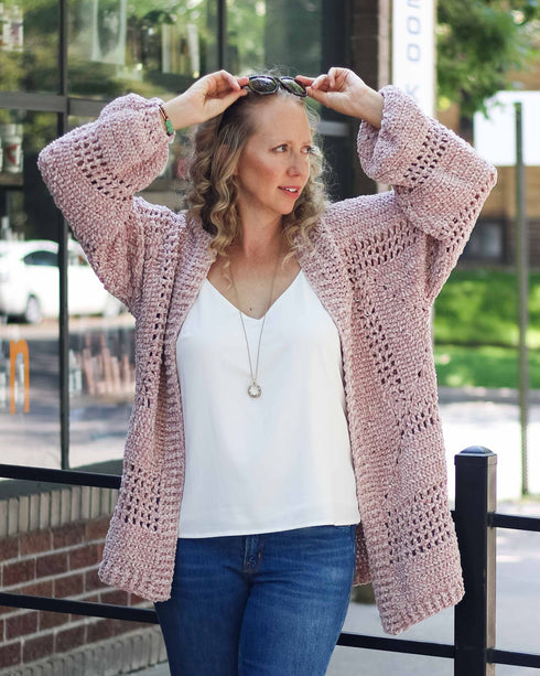 Brunch Cardigan Crochet Pattern