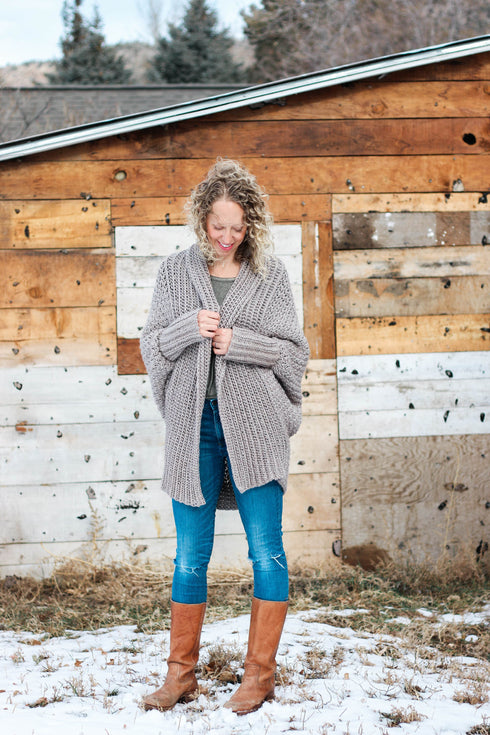 Habitat Cardigan Crochet Pattern