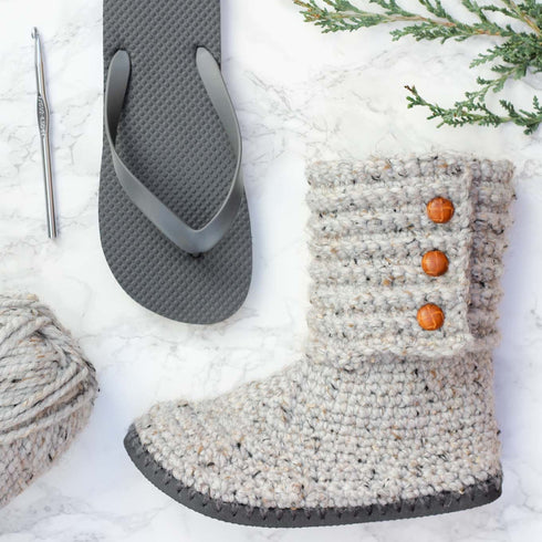 Cabin Boots Crochet Pattern