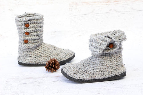 Cabin Boots Crochet Pattern