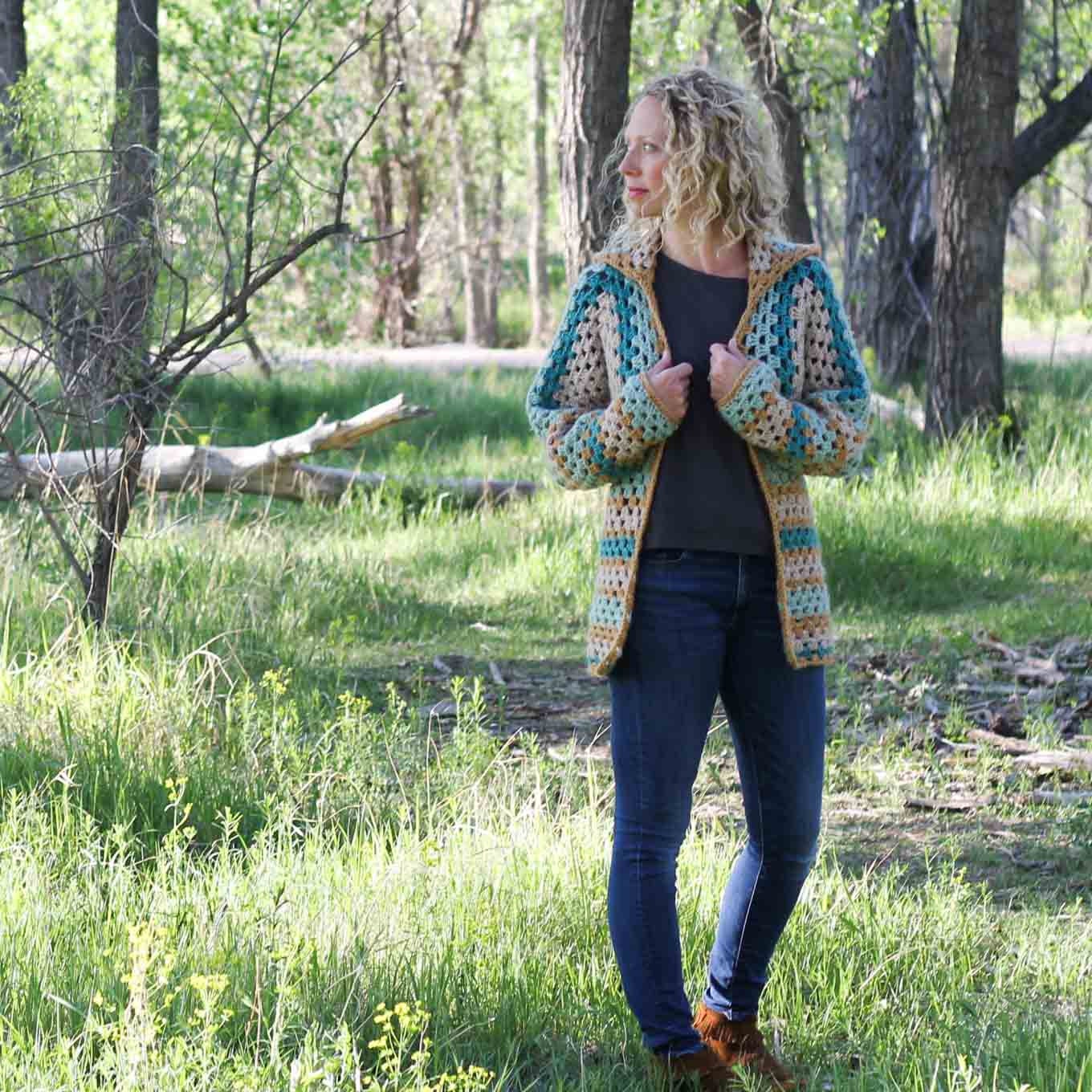 Campfire Cardigan Crochet Pattern