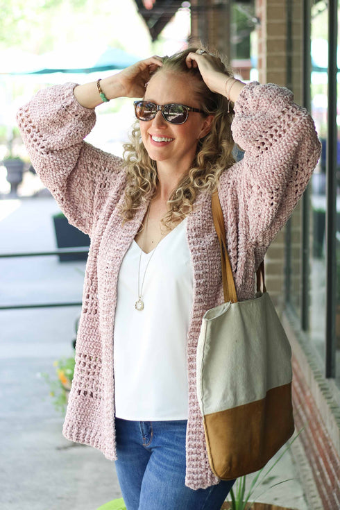 Brunch Cardigan Crochet Pattern