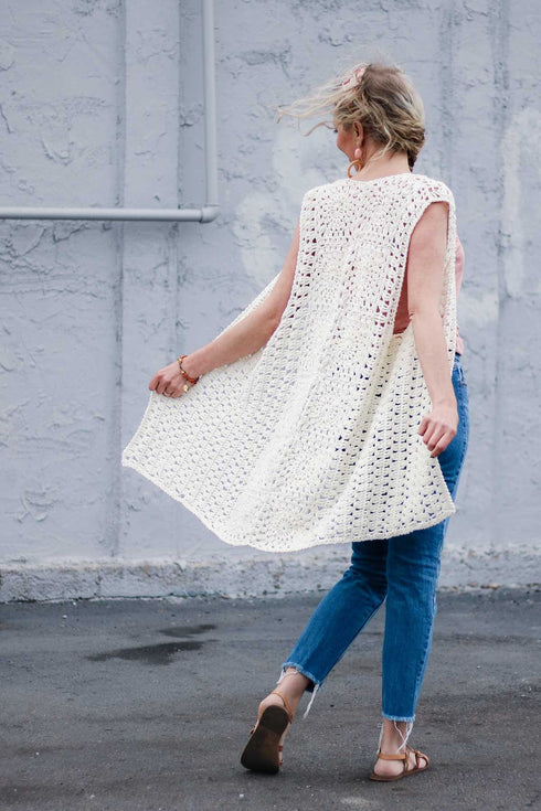 Evermore Vest Crochet Pattern