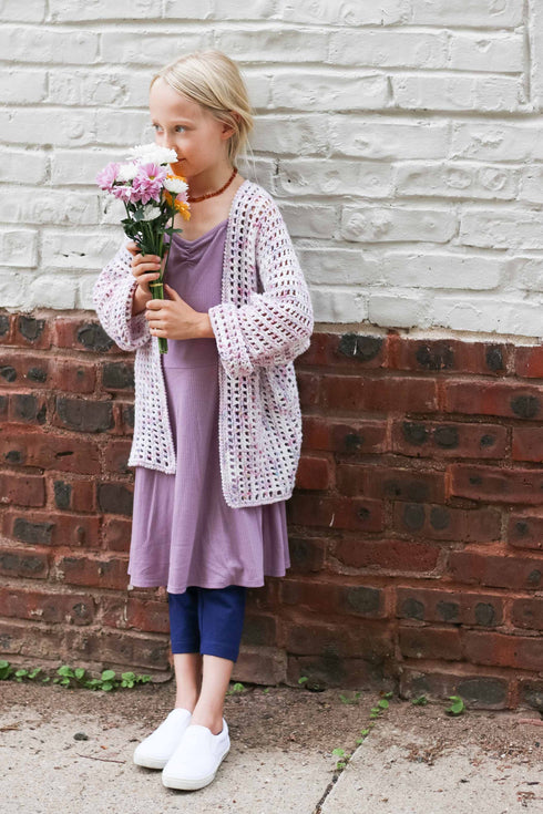 Kaleidoscope Cardigan Crochet Pattern