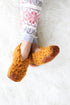 Magic Rectangle Crochet Slippers Pattern
