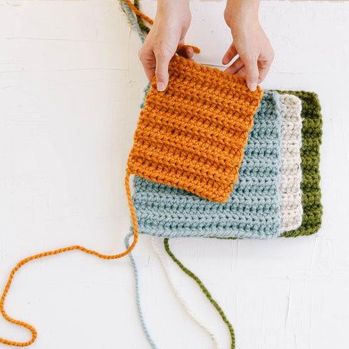 Magic Rectangle Crochet Slippers Pattern