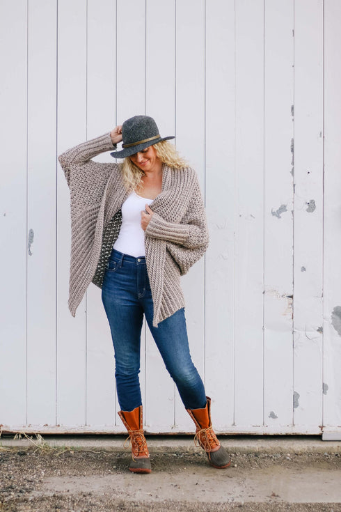 Habitat Cardigan Crochet Pattern