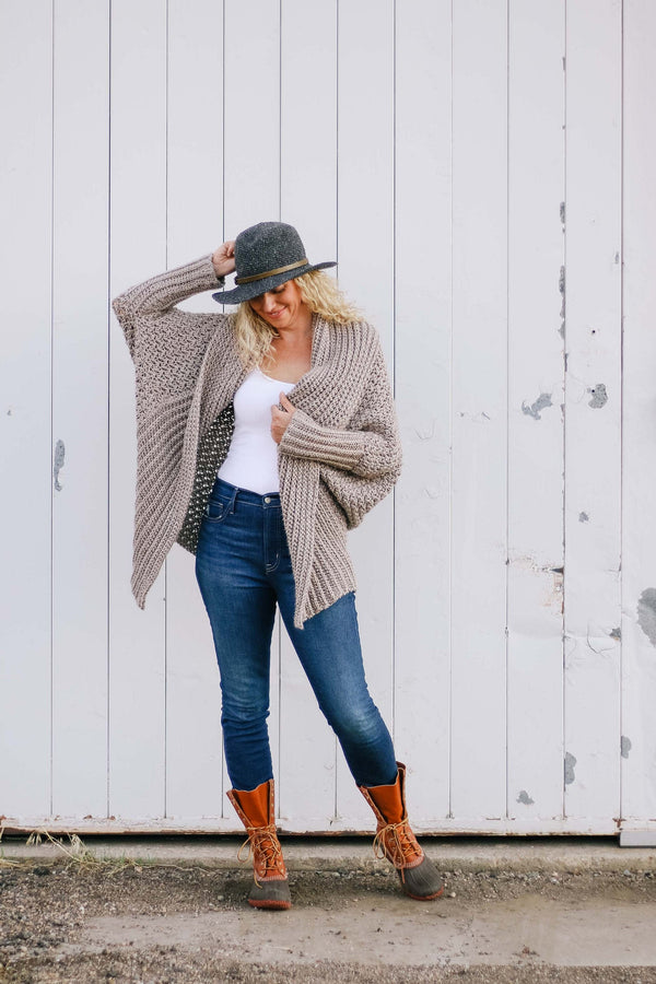Habitat Cardigan Crochet Pattern