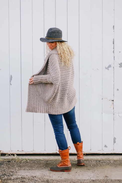 Habitat Cardigan Crochet Pattern