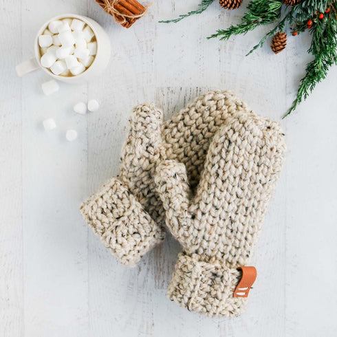 3 Hour Mittens Crochet Pattern