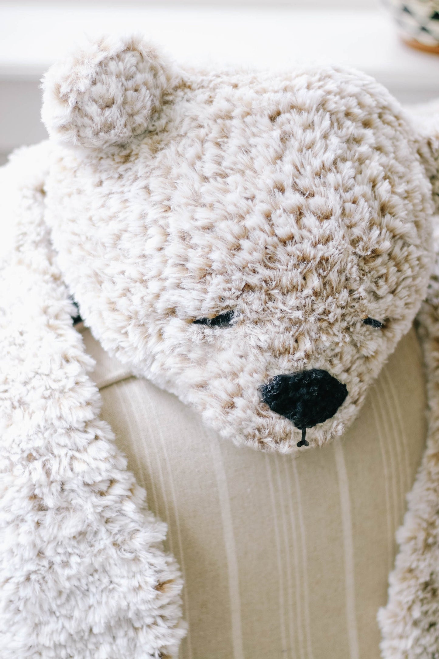 Hibernation Bear Rug Blanket Crochet Pattern