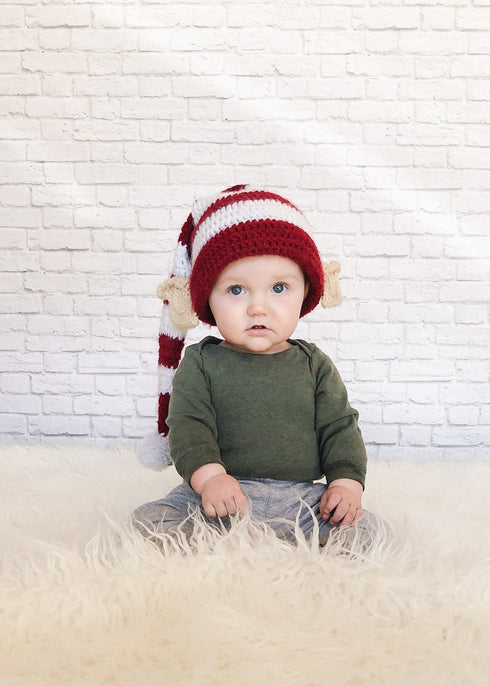 Santa's Helper Elf Hat Crochet Pattern