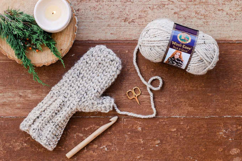 3 Hour Mittens Crochet Pattern