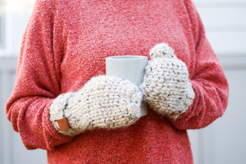 3 Hour Mittens Crochet Pattern