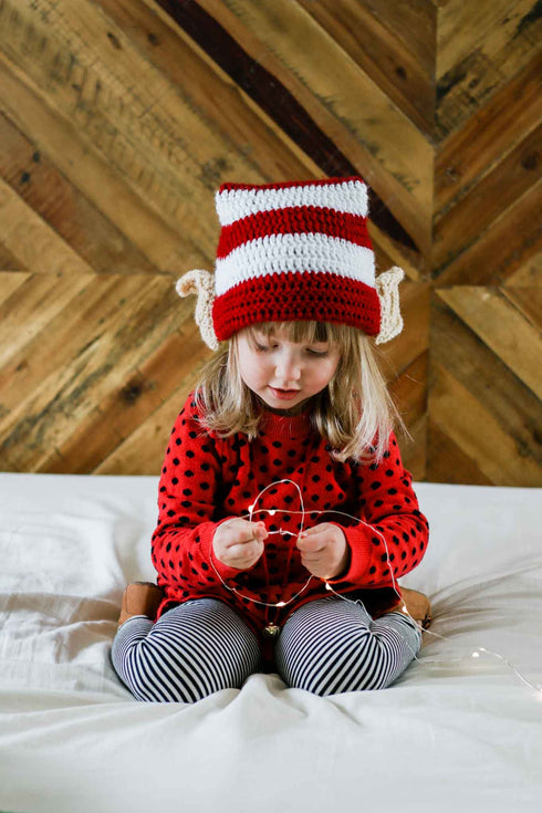 Santa's Helper Elf Hat Crochet Pattern
