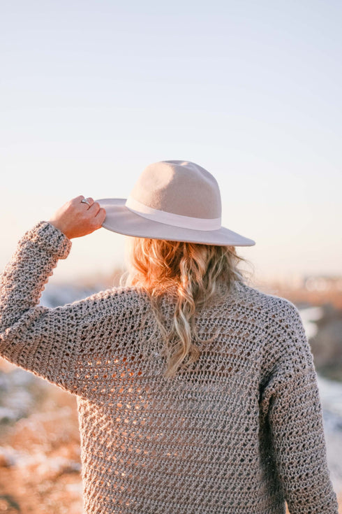 Elevation Duster Cardigan Crochet Pattern