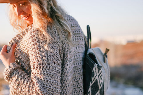 Elevation Duster Cardigan Crochet Pattern