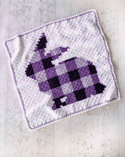 C2C Bunny Blanket Sweater Crochet Pattern