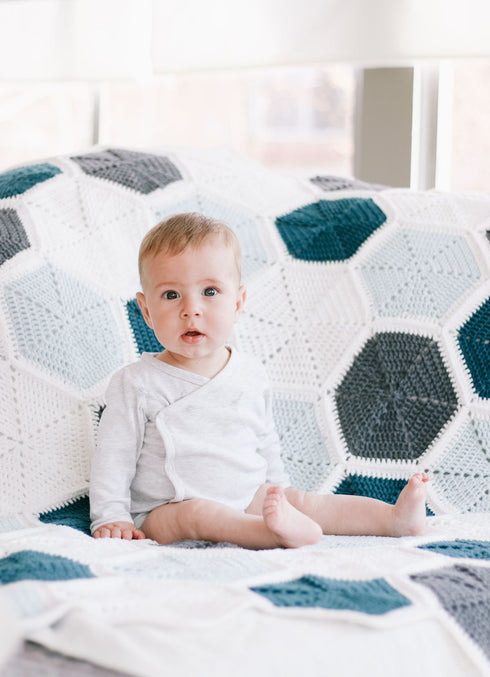 Quinn Hexie Crochet Blanket Pattern