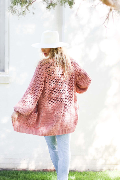 Mezzo Cardigan Crochet Pattern
