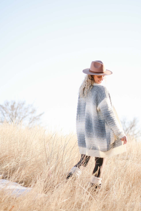Patchwork Party Cardi Lite Crochet Pattern