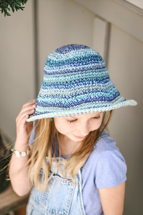 Scrappy Bucket Hat Crochet Pattern