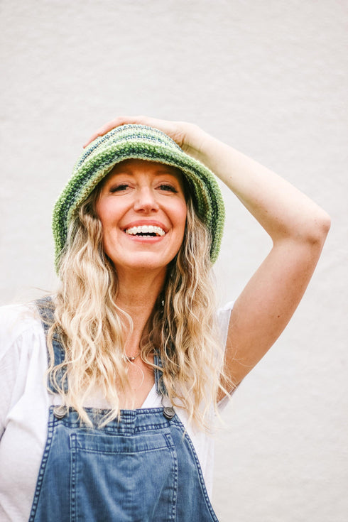 Scrappy Bucket Hat Crochet Pattern