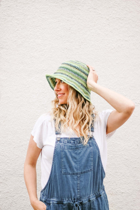 Scrappy Bucket Hat Crochet Pattern