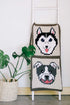 Husky / Malamute Dog Blanket Crochet Pattern